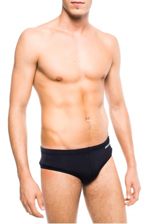 Swimming trunks with a printed logo, zdjęcie 2 Swimming trunks with a printed logo od Dsquared2